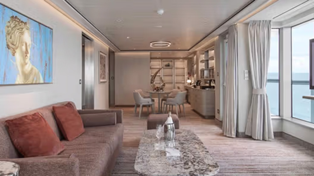 Magnificent ocean-view suites