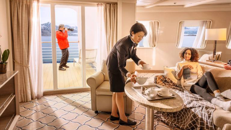 The most personalized service at sea