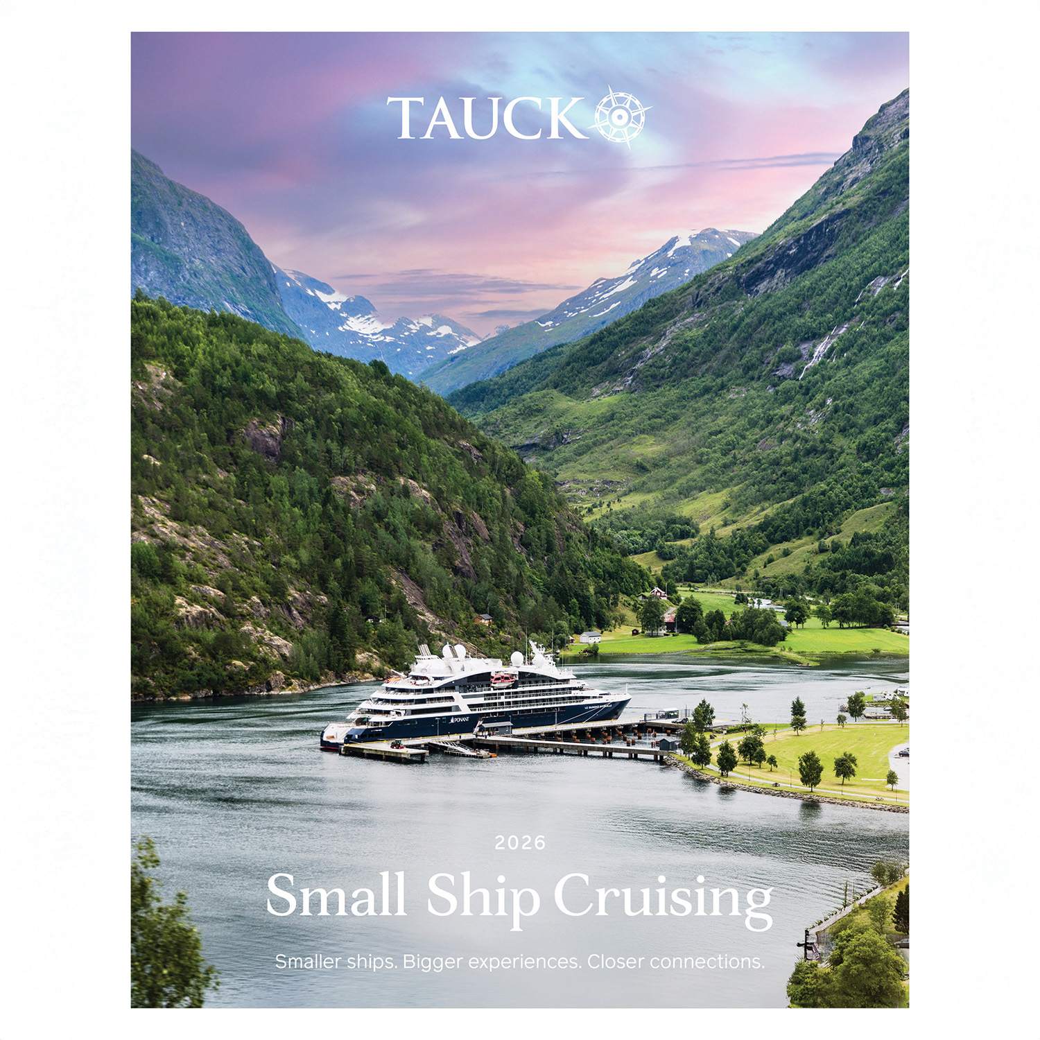 **Hot off the presses! Tauck's 2026 Small Ship Cruises brochure is here.**
