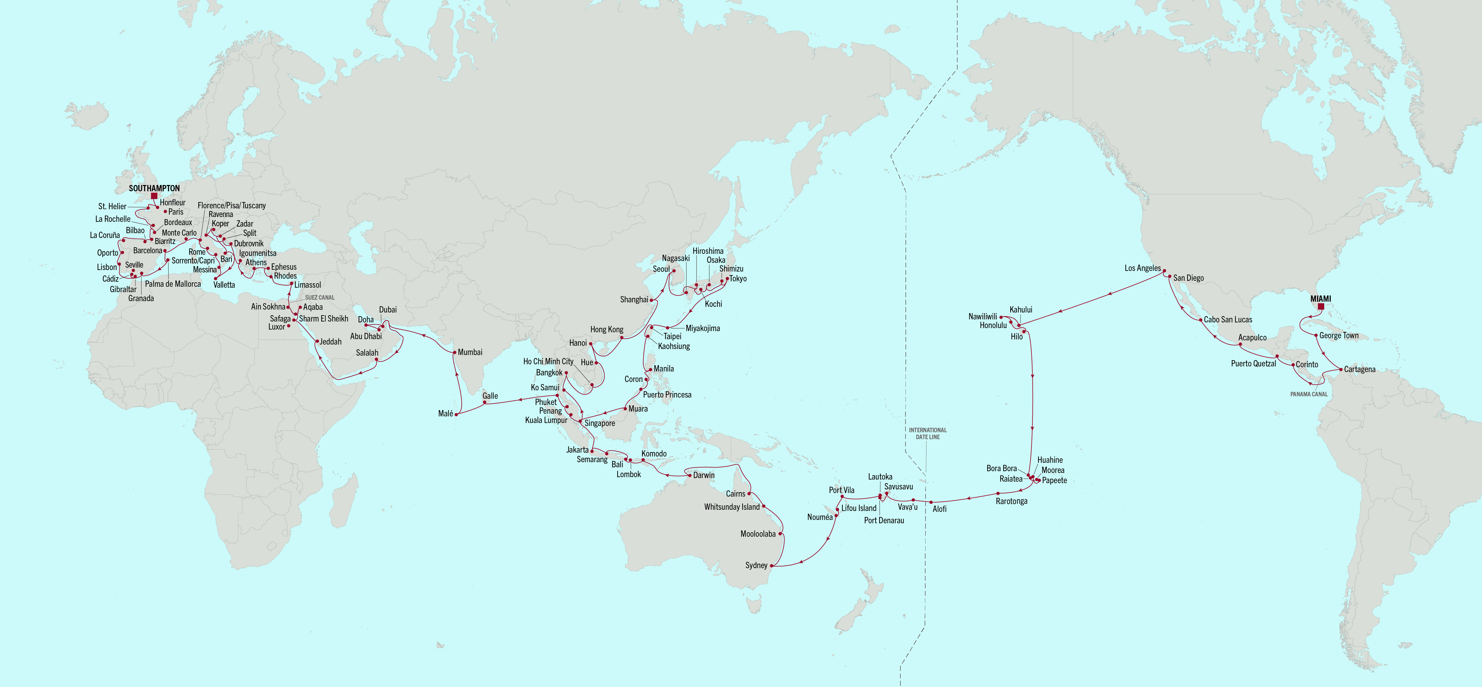 Around the World in 180 Days
