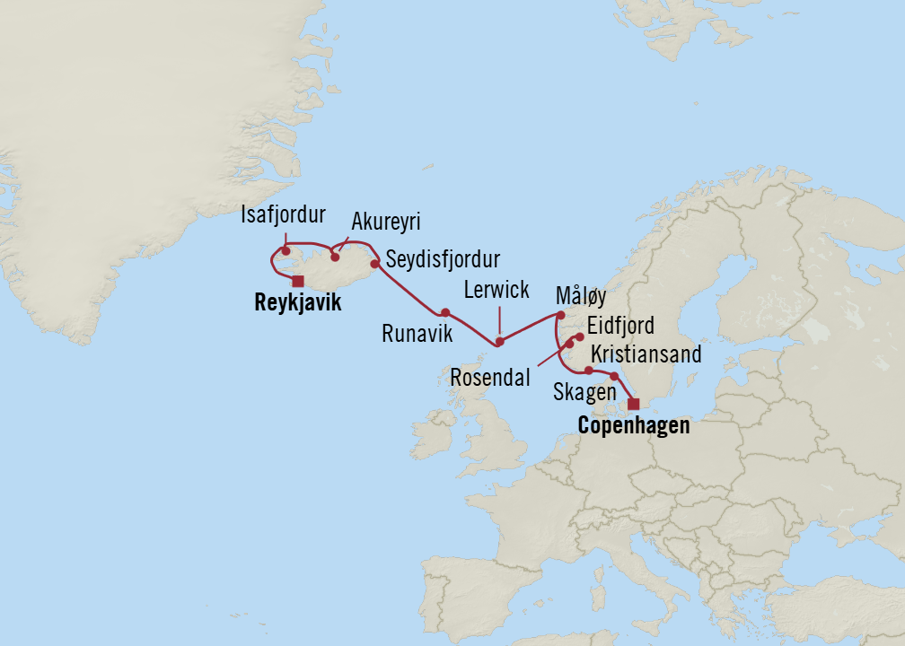 Fjords, Faroes & Iceland