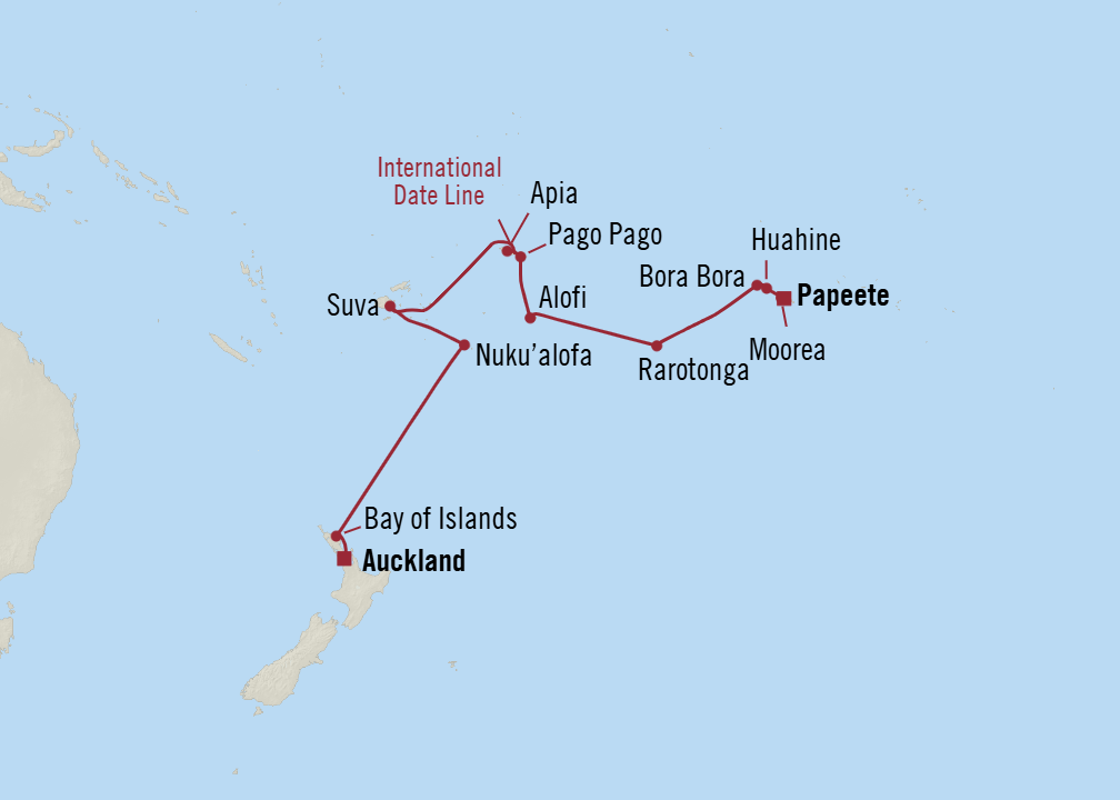 Azure Atolls to Auckland