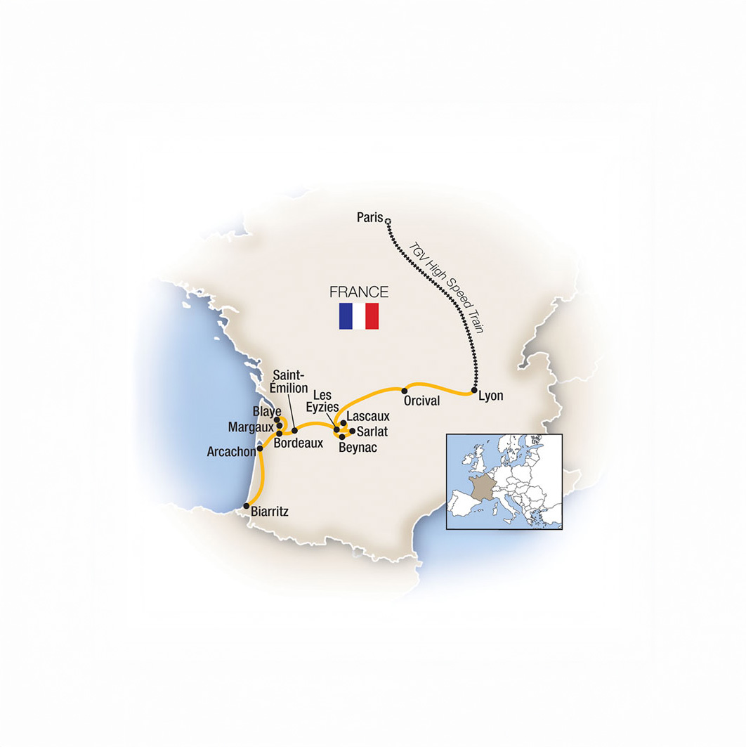 The Details: Paris, Dordogne & Bordeaux