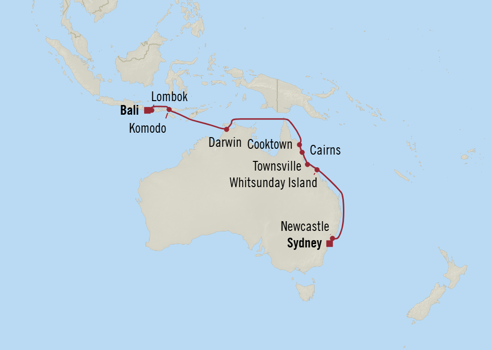 **Bali to Barrier Reefs**