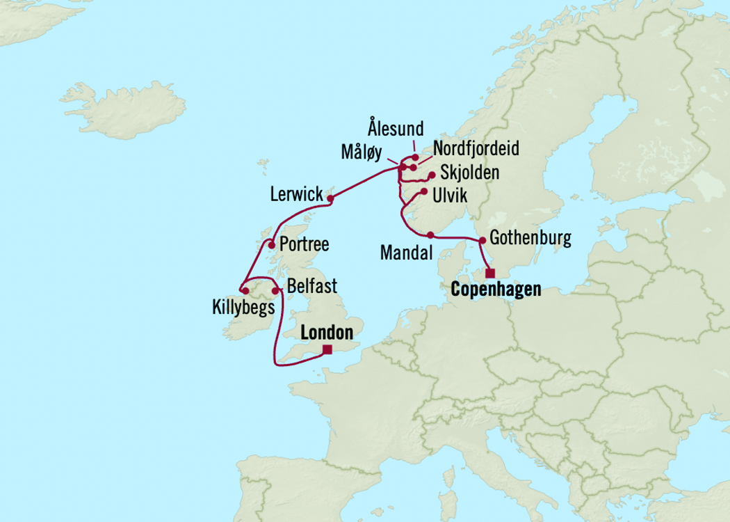 Castles, Fjords & Canals