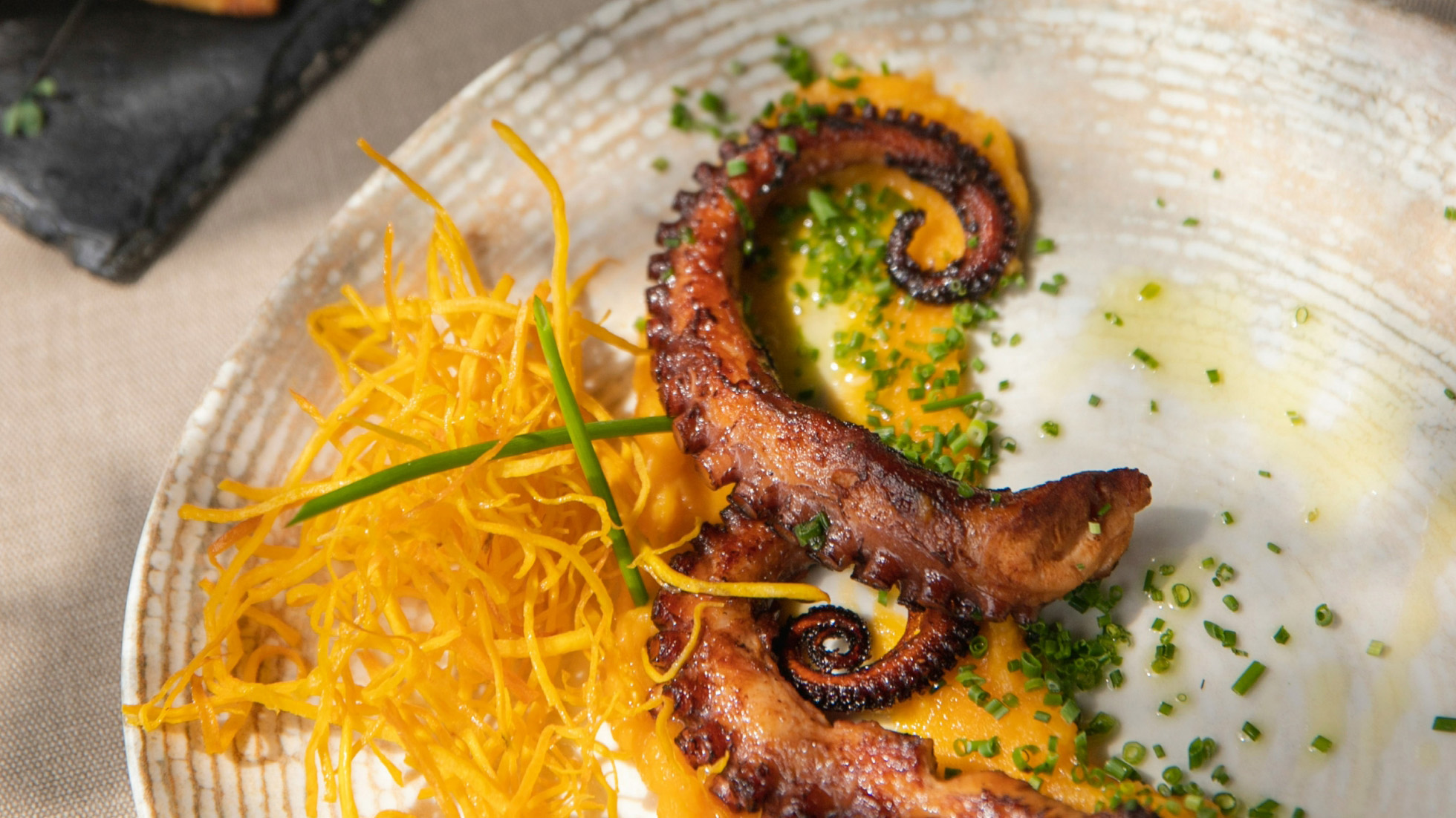 Flavors inspired by a Michelin-starred master