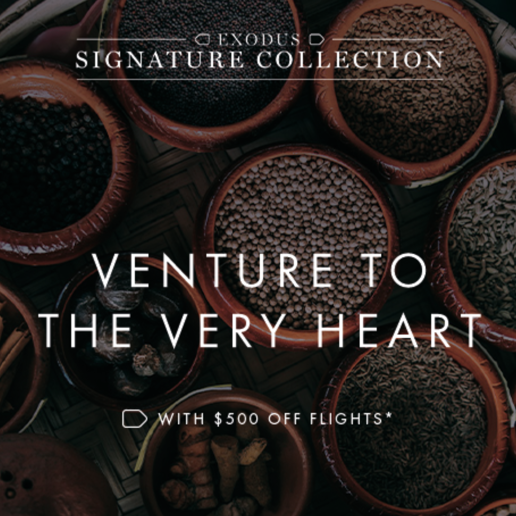 Enjoy $500 Off Flights When You Book the Signature Collection