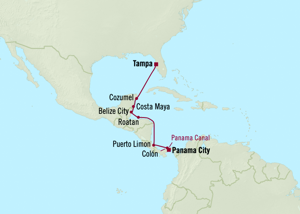 **Palms & Panama Canal**