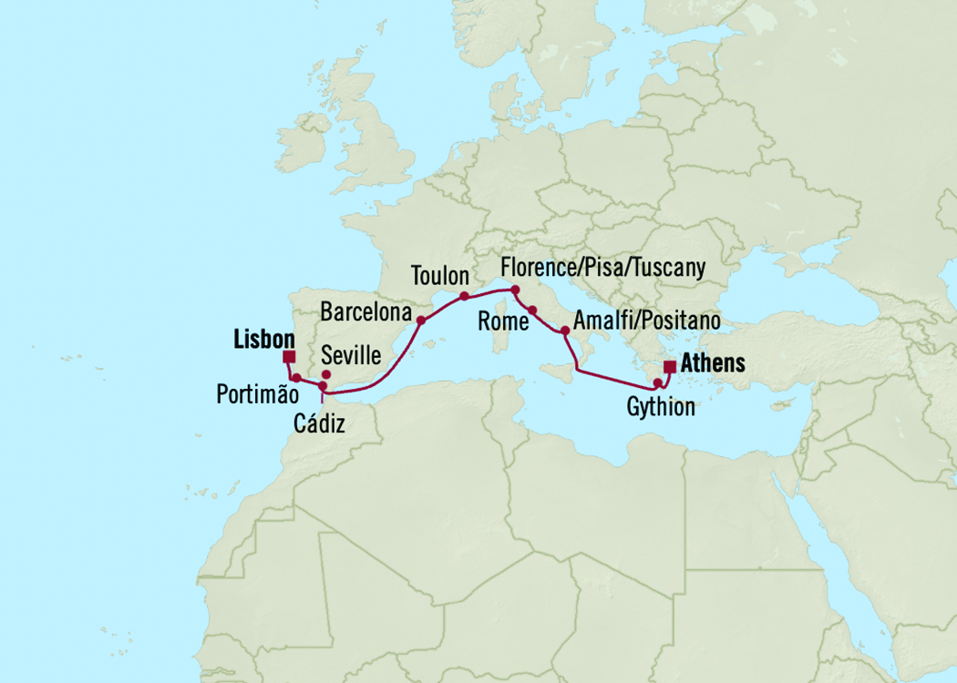 **Legendary Mediterranean**