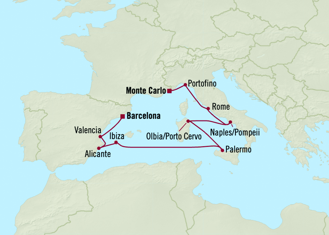 Havens of Italy & Spain
