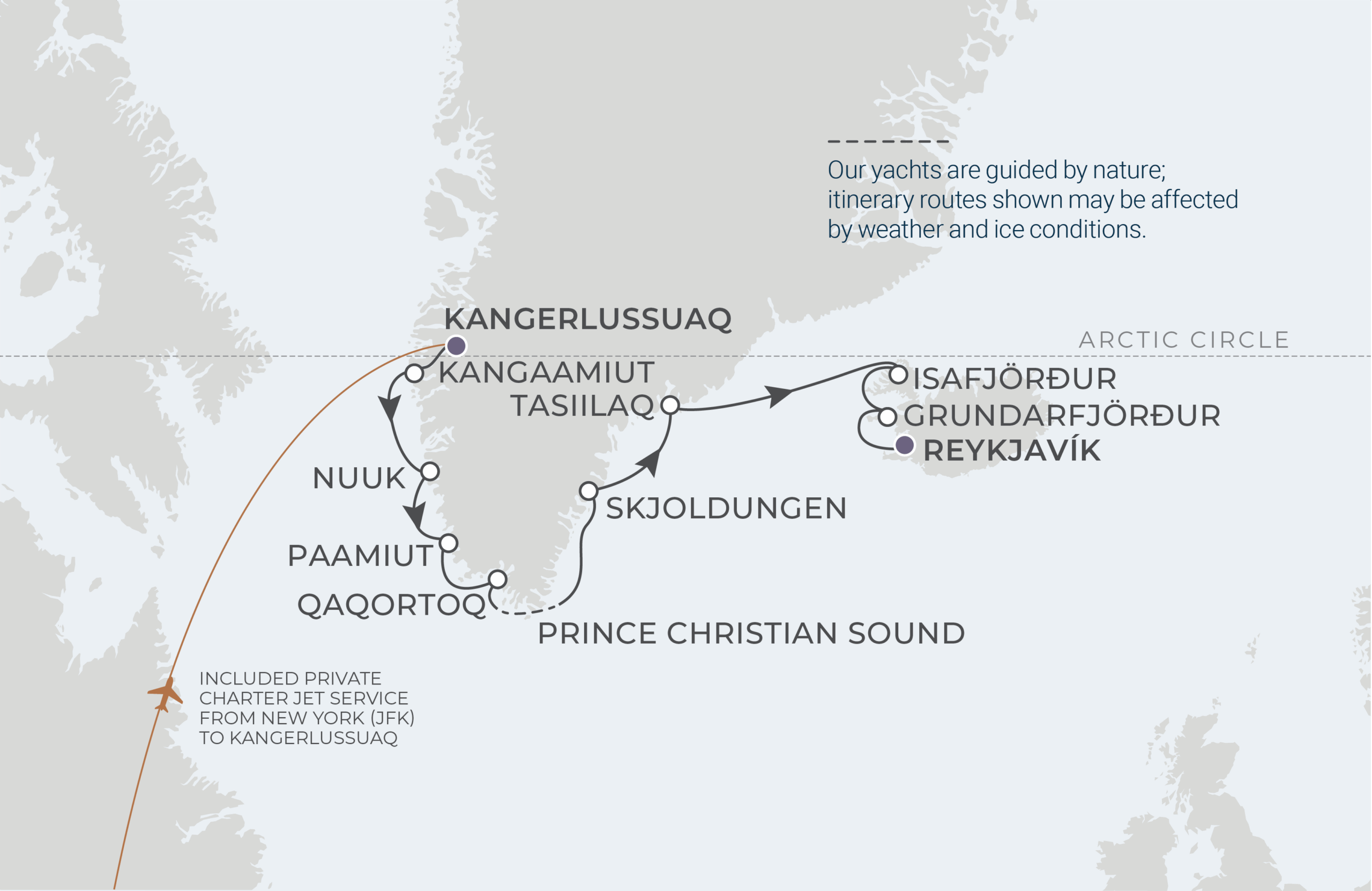 **Kangerlussuaq to Reykjavik**