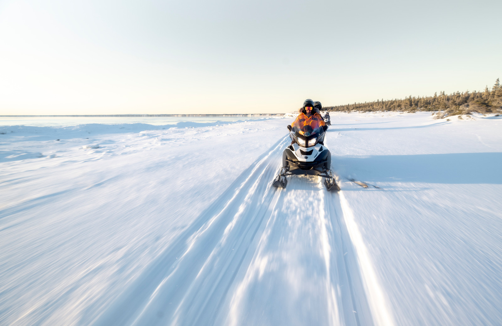 The St. Lawrence River in the Heart of the Boreal Winter
