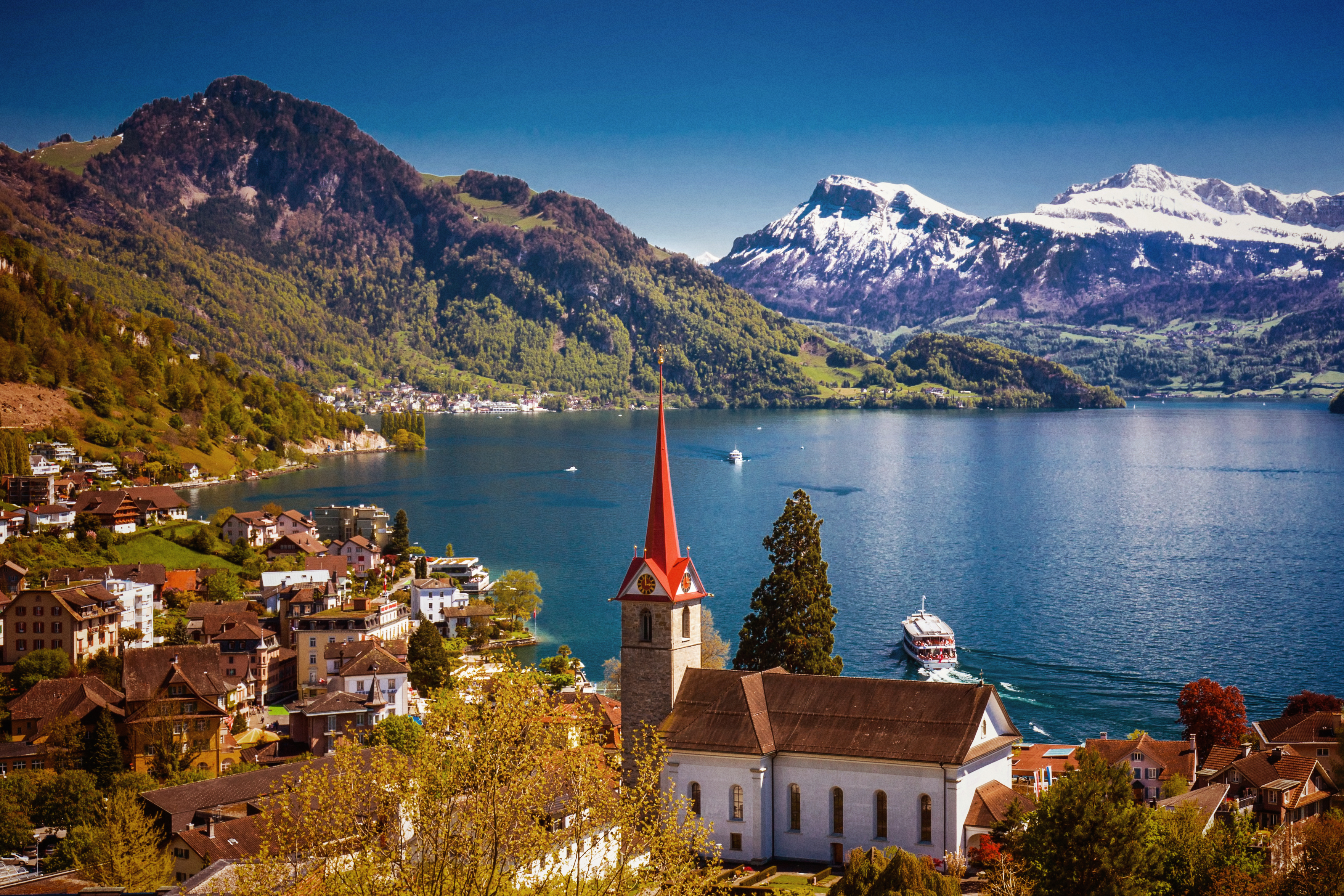 Lucerne & Zurich Switzerland - 2 Nights Each Location