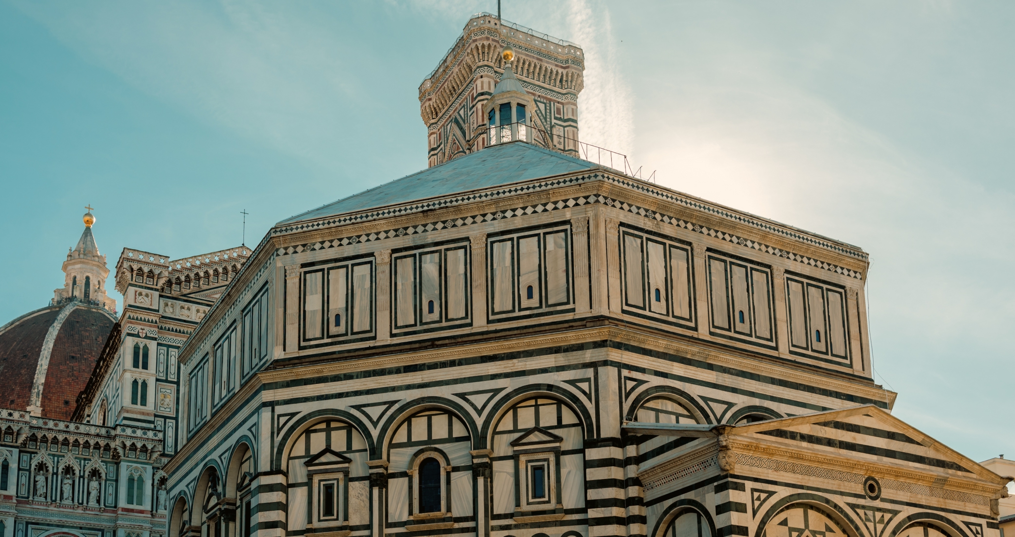 Inside the Baptistry
