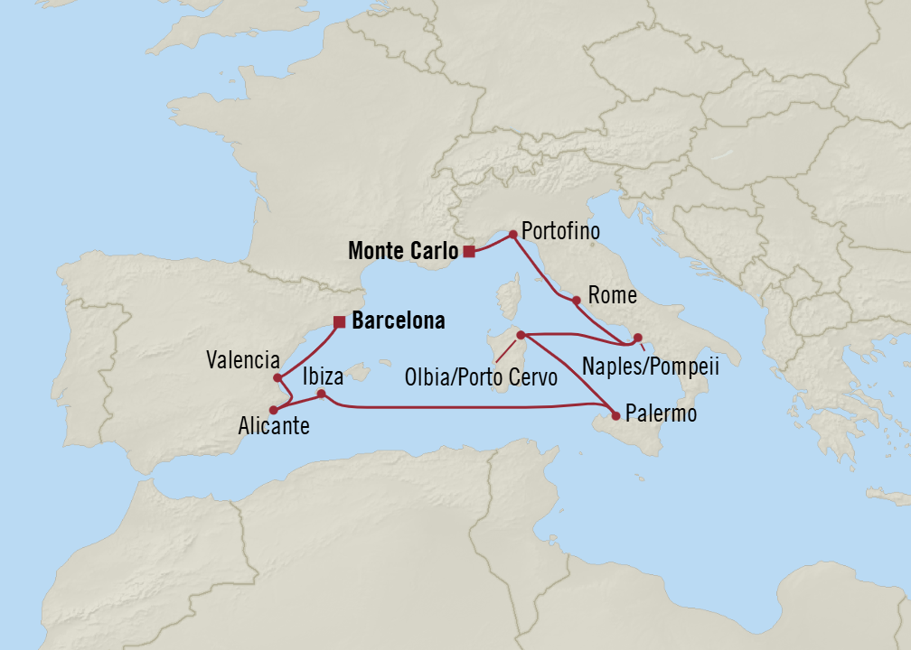 Havens of Italy & Spain