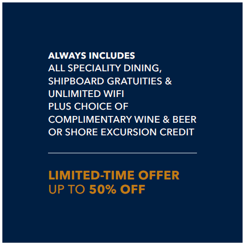 Set Sail with Exclusive Limited-Time Savings