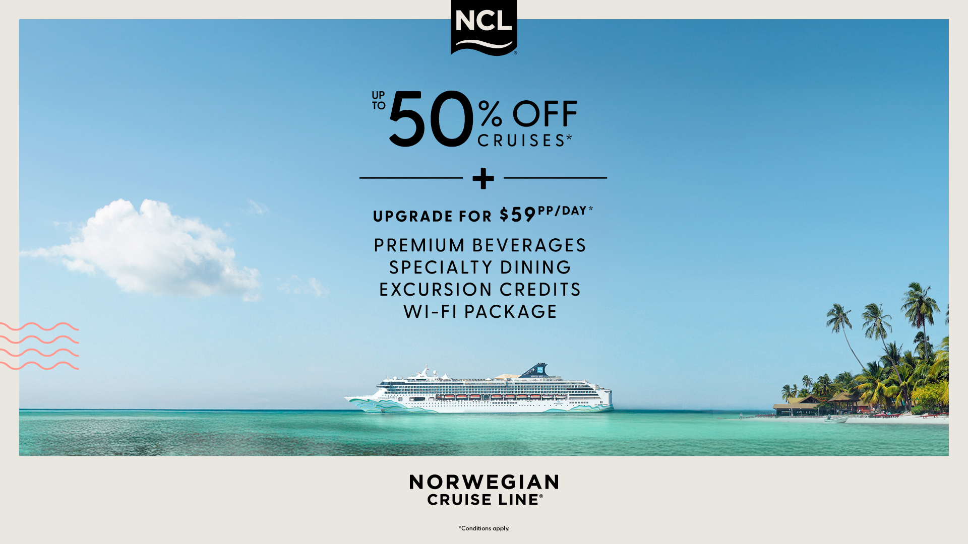 NCL's Current Promotion