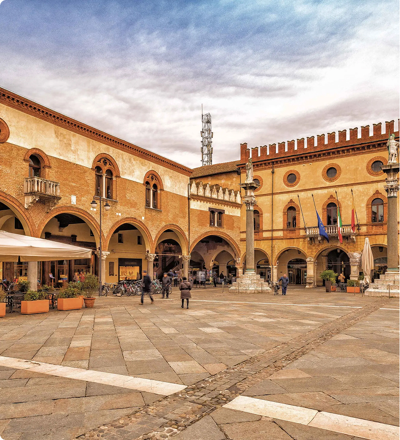 Civitavecchia (Rome) → Fusina (Venice)
