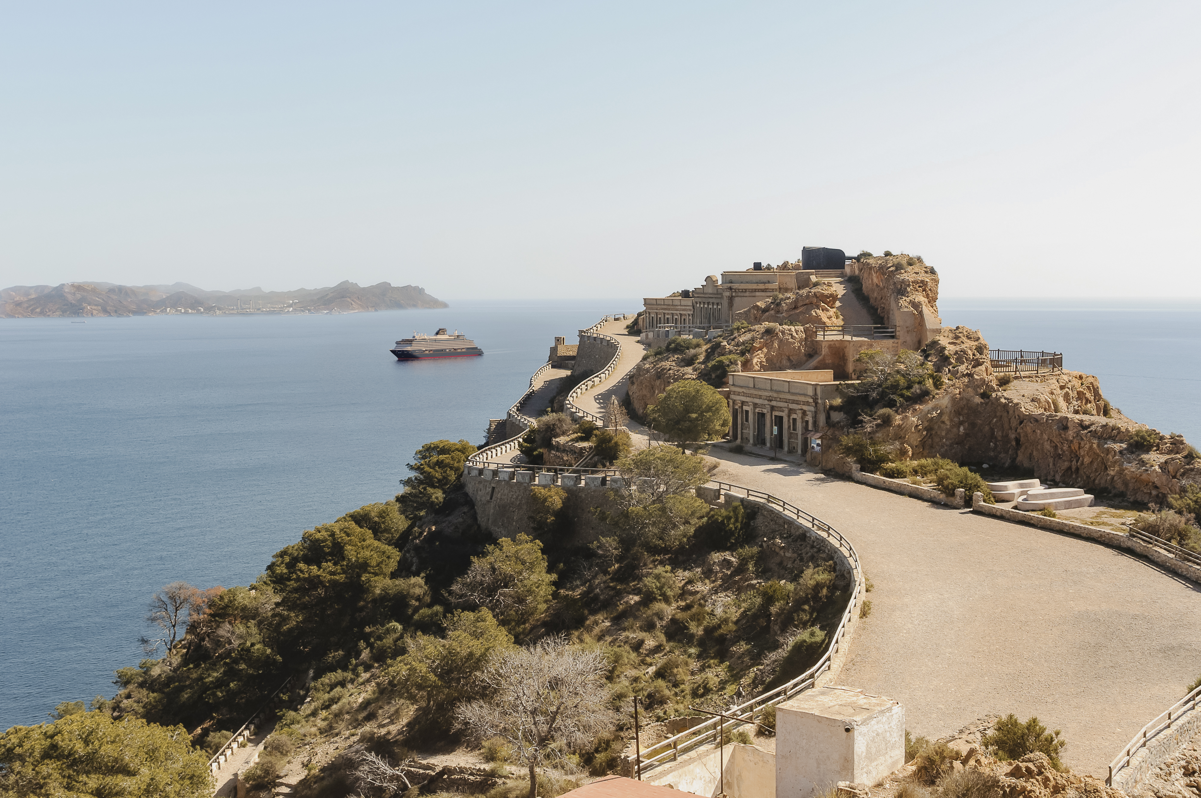 Maybe every picture is better with a Mediterranean backdrop.