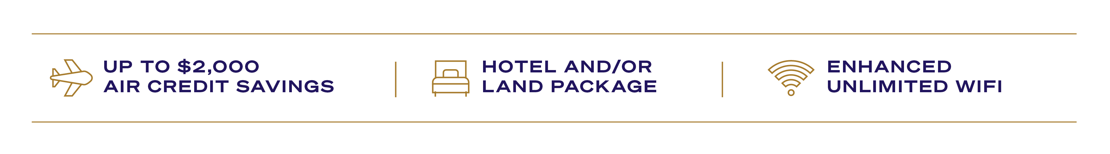 CHOOSE YOUR AMENITY