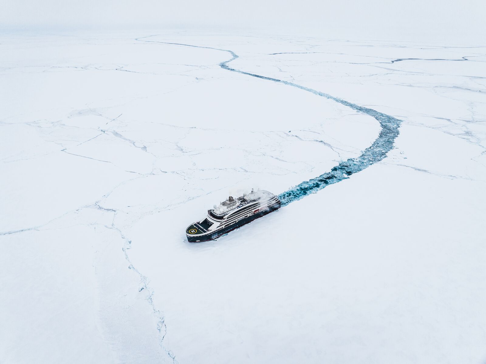 2) THE WORLD’S FIRST AND ONLY EXTREME POLAR EXPLORATION VESSEL
