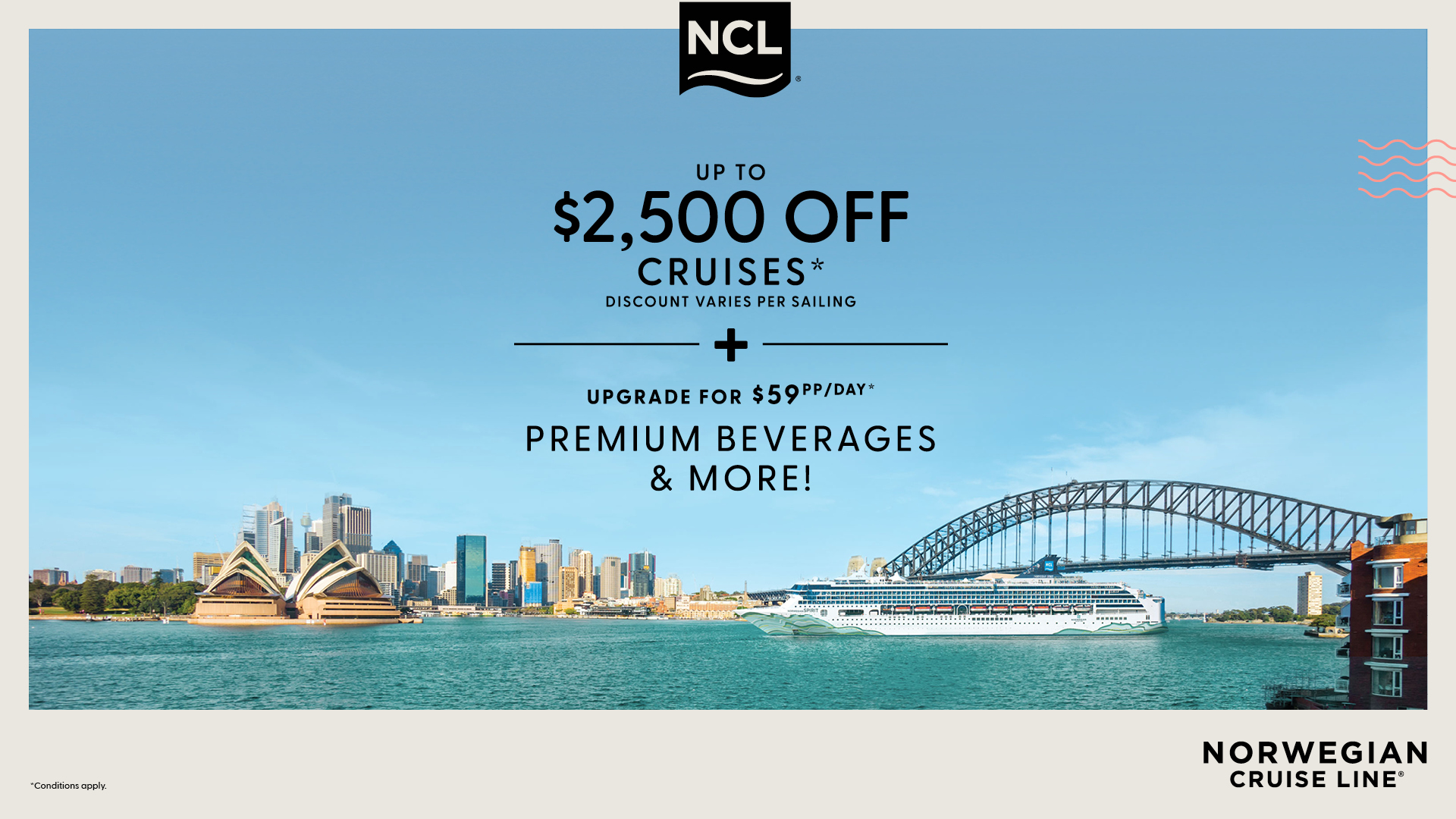 NCL's Current Promotion