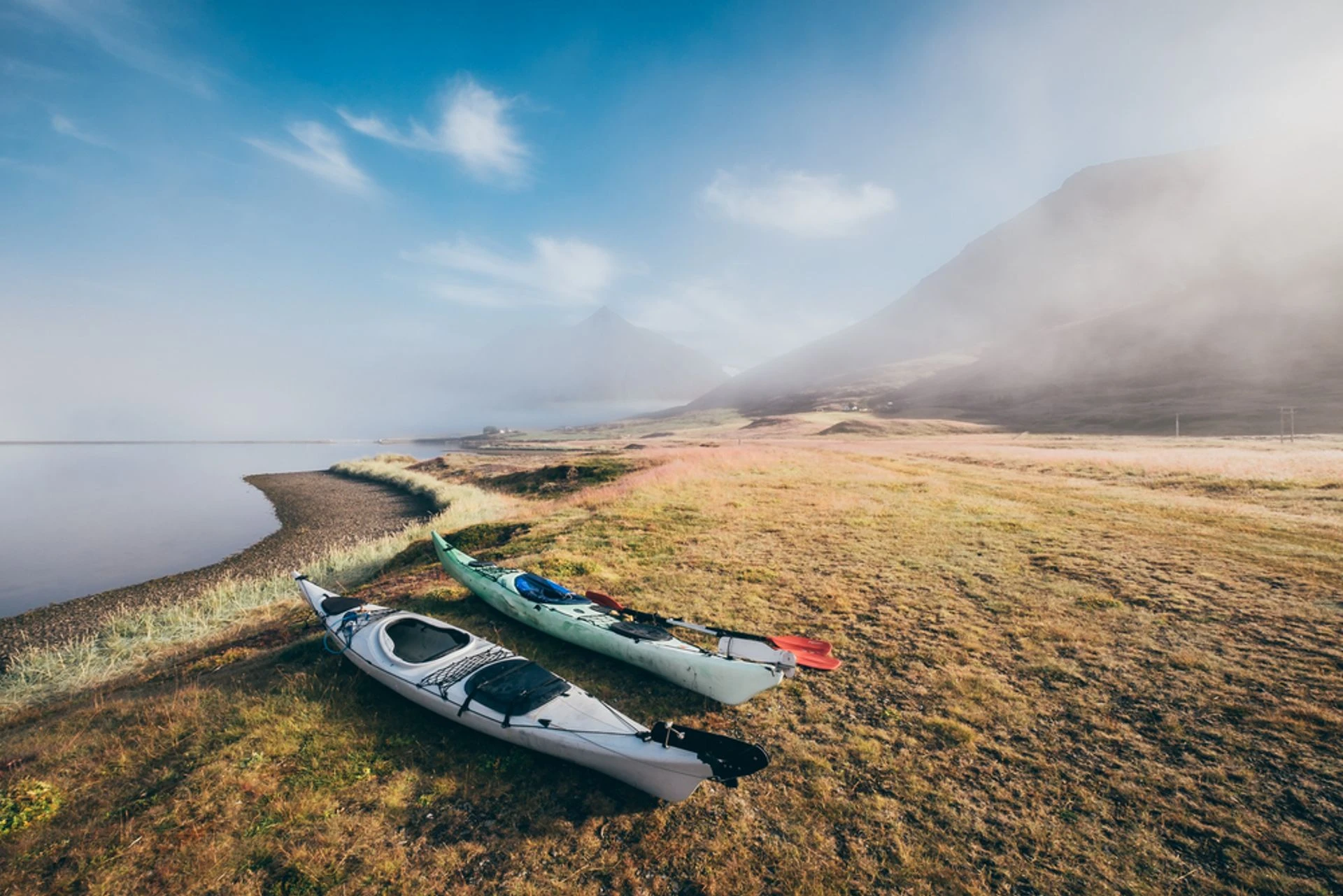 Calm Fjord Kayaking in Ísafjörður