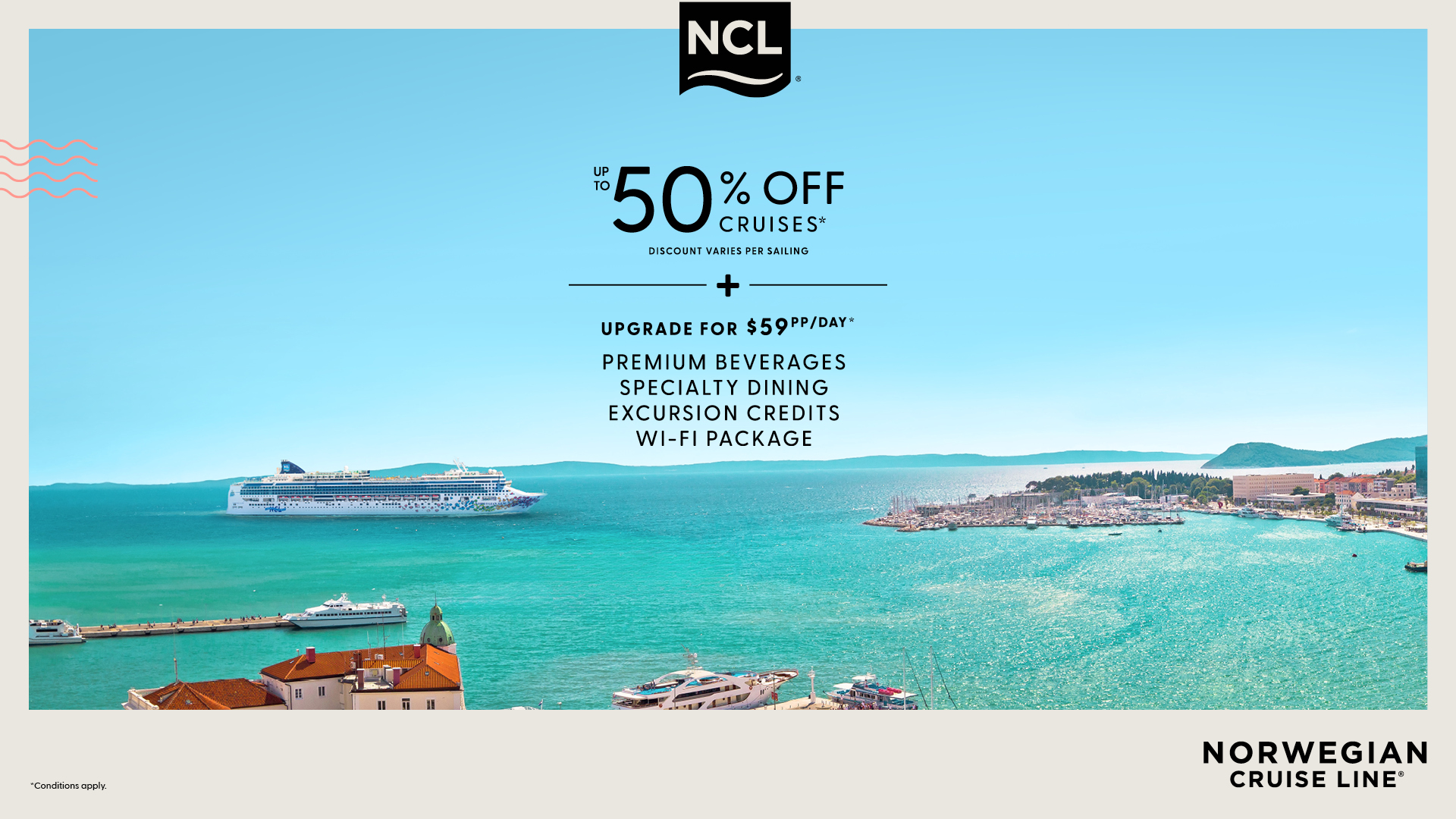 NCL's Current Promotion