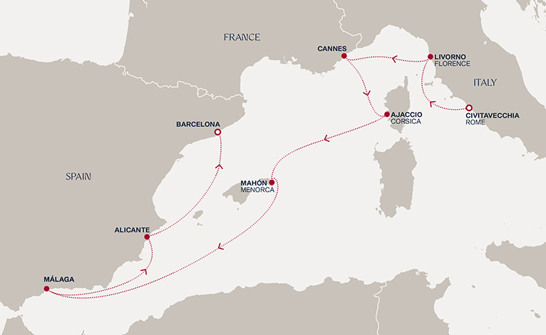 A Journey from Italian Gems to Spain’s Southern Coast