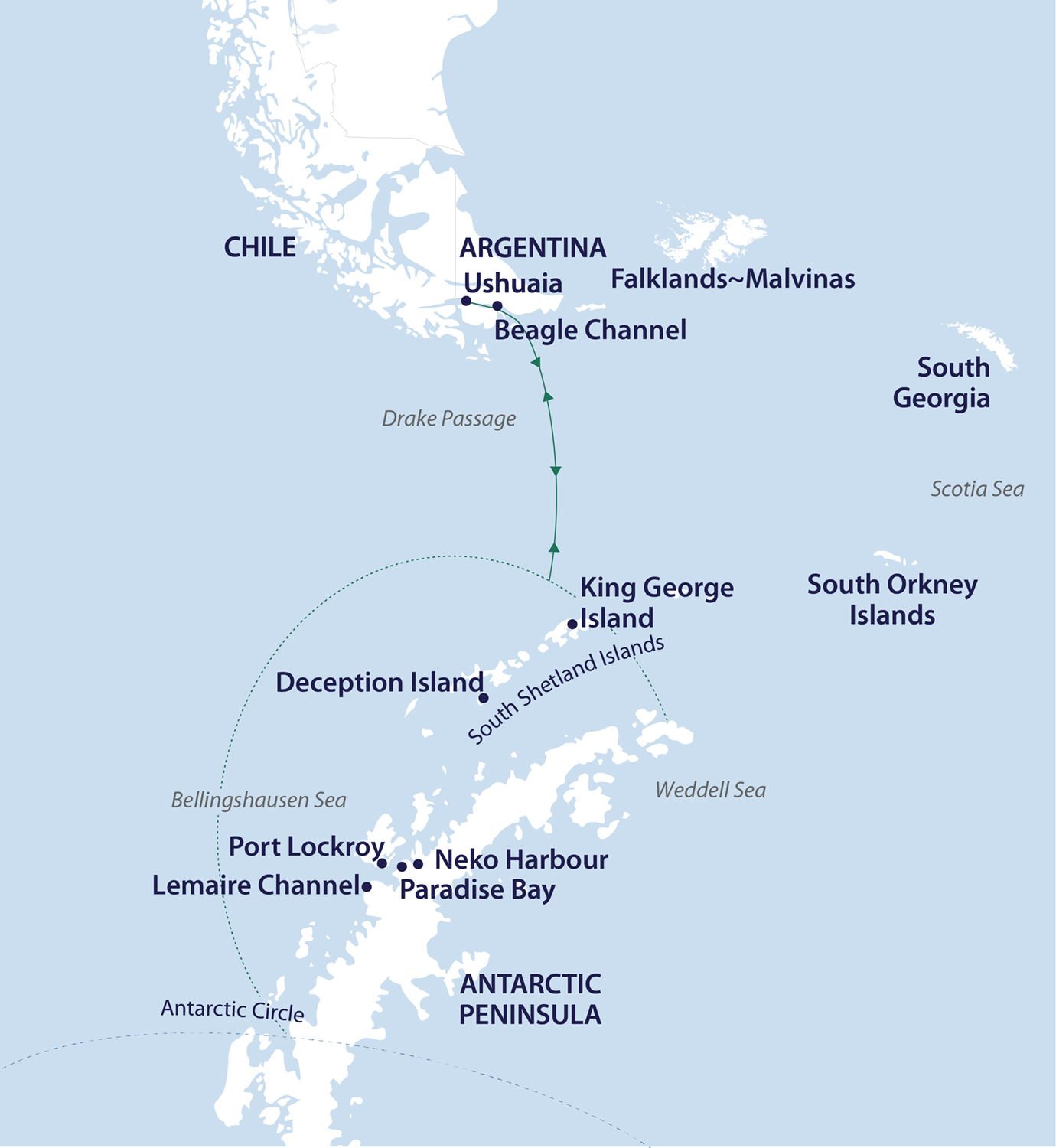 Antarctic Circle In Depth