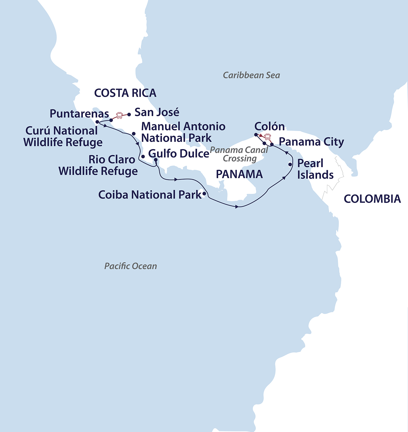 Costa Rica & the Panama Canal
