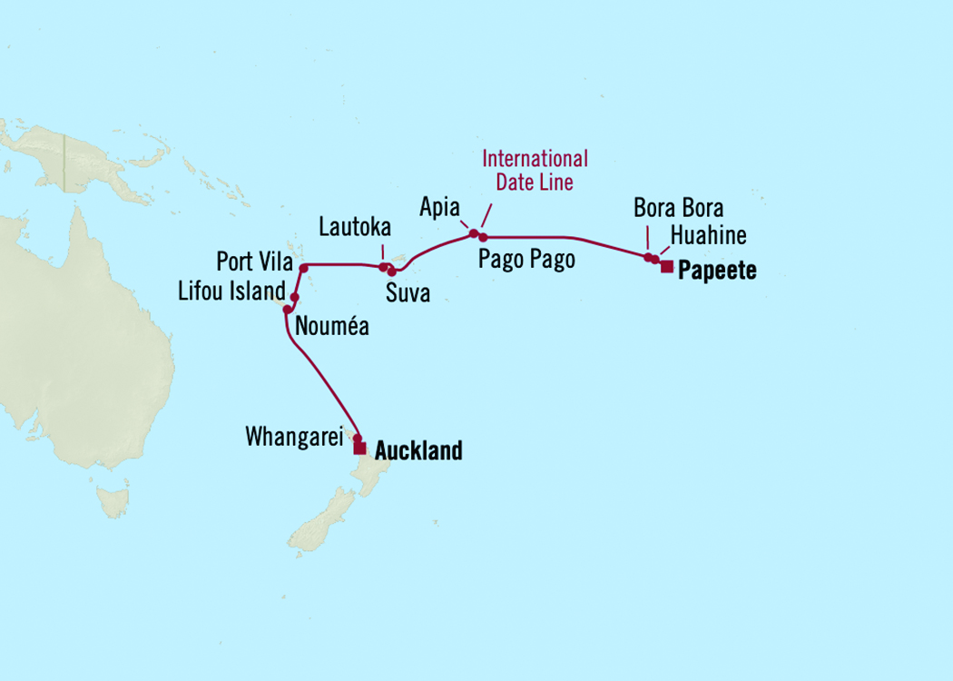 Indulgent South Pacific