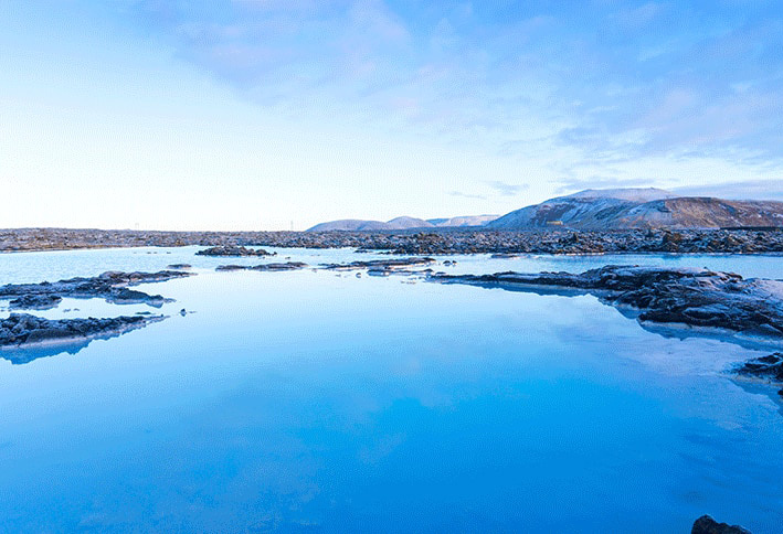 GO FOR A DIP IN BLUE LAGOON